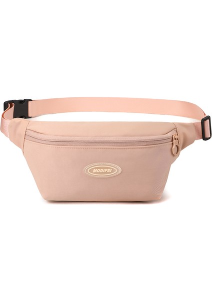 Göğüs Çantası 2023 Yeni Moda Tek Omuz Çapraz Çanta Naylon Bez Bayan Basit Düz Renk Çapraz Sırt Çantası Bel Çantası (Yurt Dışından)