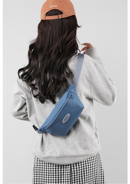 Göğüs Çantası 2023 Yeni Moda Tek Omuz Çapraz Çanta Naylon Bez Bayan Basit Düz Renk Çapraz Sırt Çantası Bel Çantası (Yurt Dışından) fiyatları