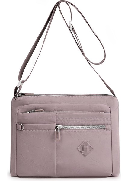 2023 Yeni Japon ve Kore Tuval Bayan Tek Omuz Crossbody Çanta Basit Trend Büyük Kapasiteli Anne Çanta Banliyö Sırt Çantası (Yurt Dışından)