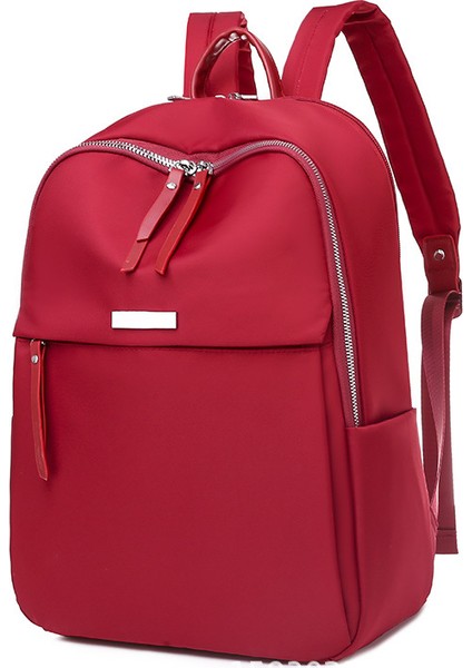 Sırt Çantası Sırt Çantası Kadın 2023 Yeni Moda Çanta Büyük Kapasiteli Seyahat Trendi Oxford Kumaş Sırt Çantası Basit (Yurt Dışından)