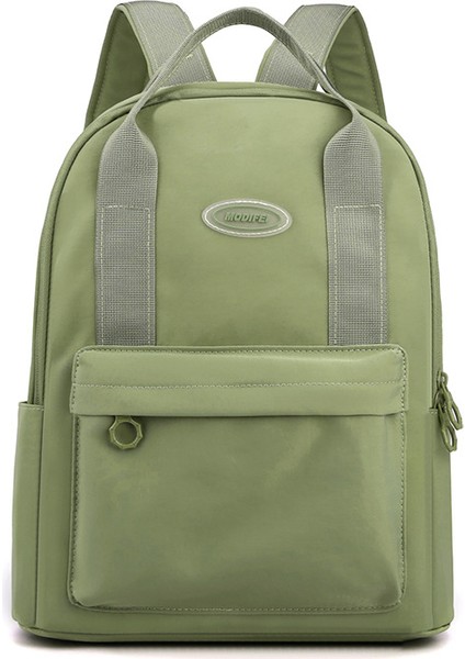 Sırt Çantası Kız 2023 Yeni Kore Seyahat Sırt Çantası Büyük Kapasiteli Üniversite Öğrencisi Bilgisayar Çantası Basit Düz Renk Okul Çantası (Yurt Dışından)