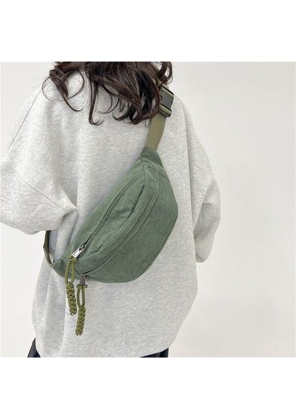 Bel Çantası Kadın Sonbahar ve Kış Yeni Kadife Rahat Bayan Çok Yönlü Çapraz Omuz Çantası Vahşi Kız Açık Cep Telefonu Çantası (Yurt Dışından) fiyatları