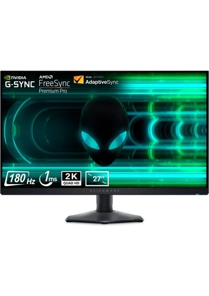 Alienware AW2724DM 27 inç 180Hz 1ms QHD Adaptive Sync Fast IPS Gaming Monitör