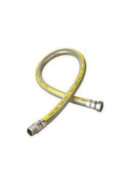 Ocak Tse 14800 Flex 1/2*1/2* 50 cm Doğalgaz Bağlantı Hortumu