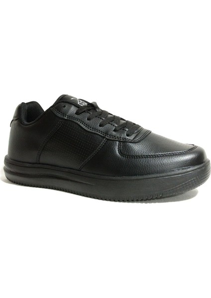 Siyah Bağcıklı Sneakers Spor Ayakkabı
