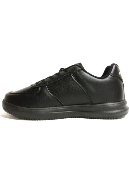 Siyah Bağcıklı Sneakers Spor Ayakkabı