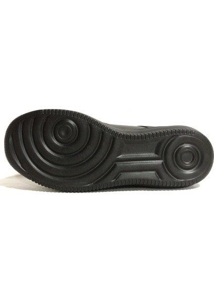 Siyah Bağcıklı Sneakers Spor Ayakkabı