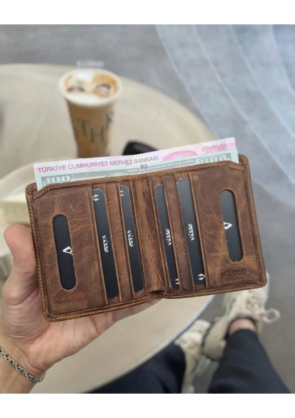 316 Gerçek Deri Isme Özel Kredi Kartlık Bölmeli Kağıt Para Bölmeli Erkek Kadın Deri Cüzdan Kartlık Çanta modelleri