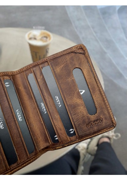 316 Gerçek Deri Isme Özel Kredi Kartlık Bölmeli Kağıt Para Bölmeli Erkek Kadın Deri Cüzdan Kartlık Çanta indirimleri