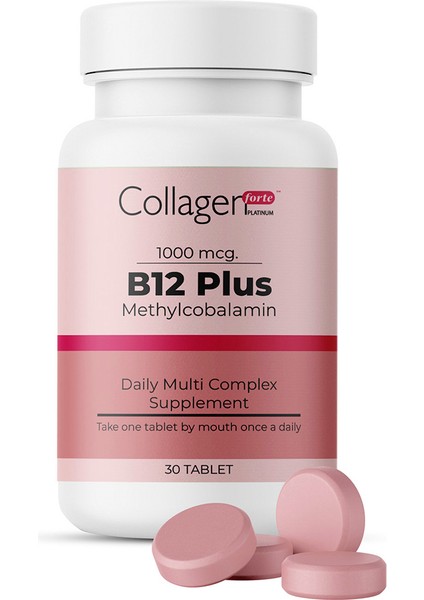 B12 Plus Methylcobalamin & Vitamin C