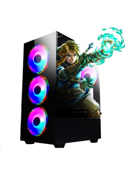 DG384 İ5-6500 16GB Ram 256GB SSD 1tb HDD 4gb RX560 Oyuncu Bilgisayar
