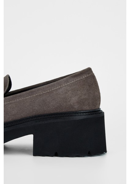 Kadın Deri Loafer Ayakkabı 33 5030 fırsatları