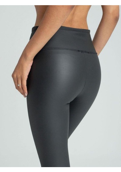 1740 Beli Korseli Deri Tayt Siyah fırsatları