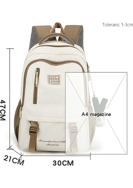 Aşınmaya Dayanıklı Öğrenci Sırt Çantası - Pembe (Yurt Dışından) indirimleri