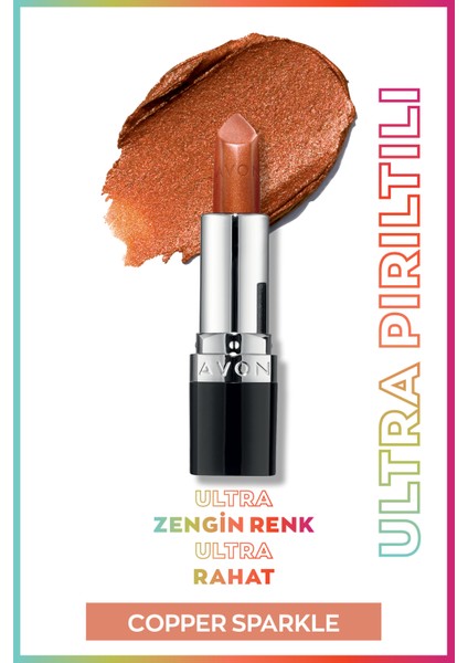 Ultra Shimmer Lipstick - Copper Sparkle