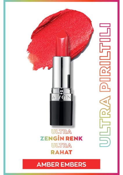 Ultra Shimmer Lipstick - Amber Embers