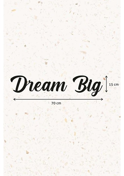 Ahşap Dekoratif Duvar Yazısı - Çocuk/bebek Odası - Dream Big modelleri
