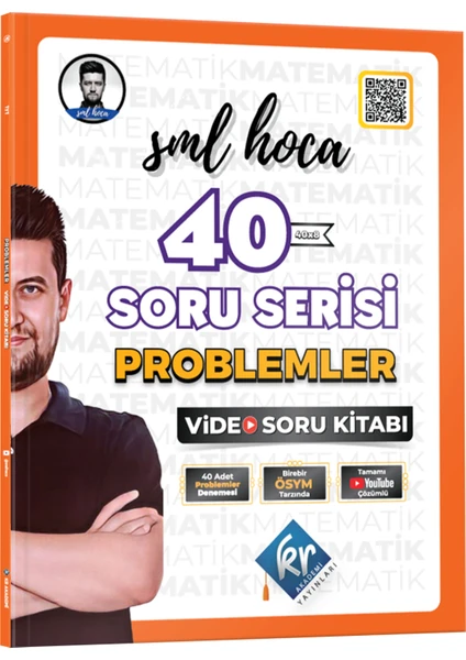 Kr Akademi Yayınları SML Hoca 40 Soru Serisi Problemler Video Soru Kitabı