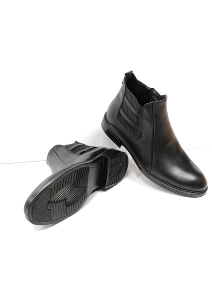 Klasik Deri Erkek Fermuarlı Bot fiyatları