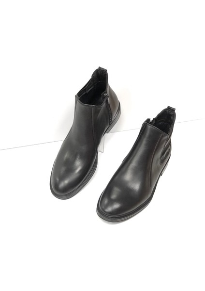 Klasik Deri Erkek Fermuarlı Bot fırsatları