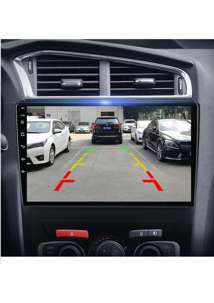 Citroen C4L (2013-2016) Android 12 Carplay Navigasyon Multimedya - 4gb Ram 64GB HDD