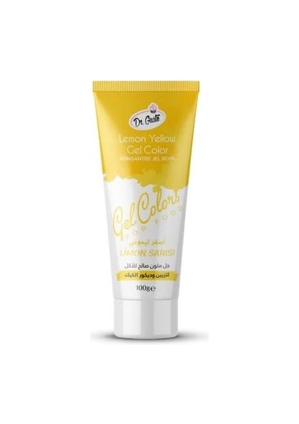 Jel Boya Tüp Limon Sarısı 100 gr