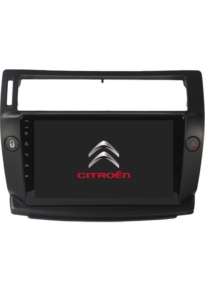Citroen C4 (2005-2011) Android 12 Carplay Navigasyon Multimedya - 8gb Ram 128GB HDD