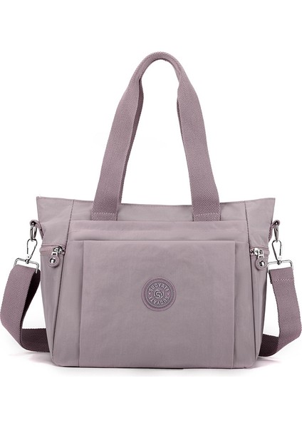 Kadın Omuz Büyük Kapasiteli Naylon Kadın Tek Omuz Rahat El Tote Kadın Çantası (Yurt Dışından)