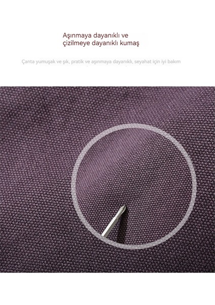 Büyük Kapasiteli Yaz Premium Tembel Rüzgar Retro Niş Crossbody Büyük Kapasiteli Banliyö Tuval Çantası (Yurt Dışından) indirimleri