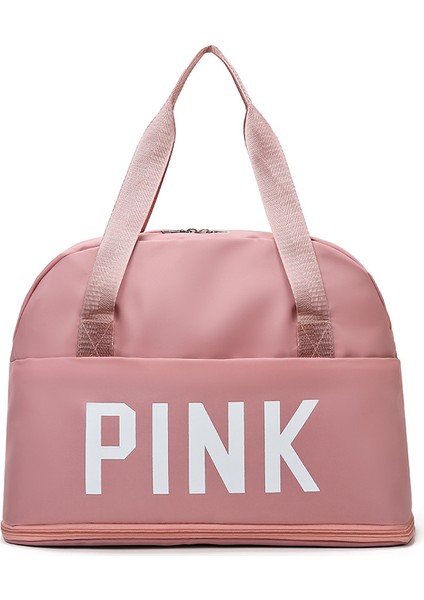 Büyük Kapasiteli Taşınabilir Seyahat Kadın Hafif Su Geçirmez Kısa Mesafe Iş Gezisi Biniş Erkek Islak Kuru Ayrı Yüzme Spor Çantası (Yurt Dışından)