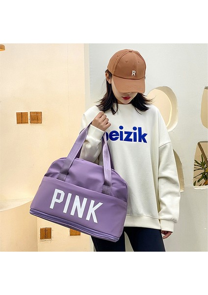 Büyük Kapasiteli Taşınabilir Seyahat Kadın Hafif Su Geçirmez Kısa Mesafe Iş Gezisi Biniş Erkek Islak Kuru Ayrı Yüzme Spor Çantası (Yurt Dışından) modelleri