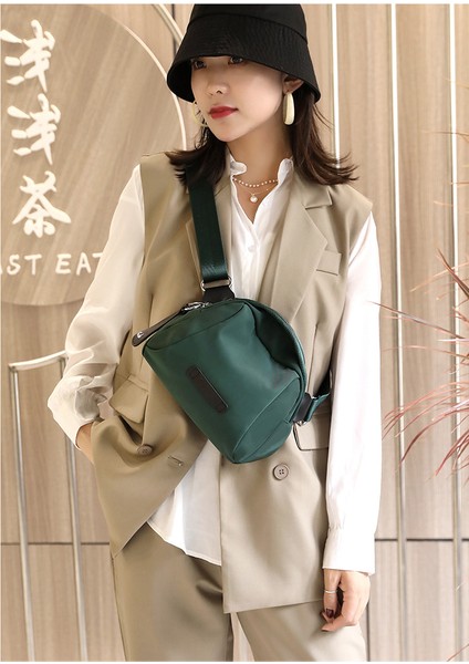 Kadın Trendy Fashion Beaver Büyük Kapasiteli Kabuk Hafif Tek Omuz Messenger Spor Çantası (Yurt Dışından) modelleri