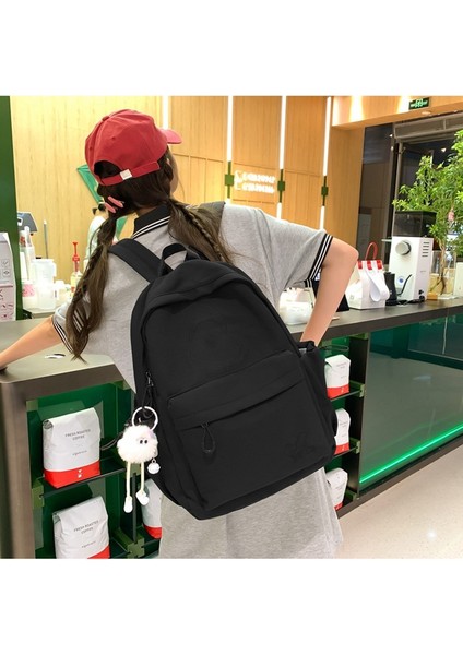Sırt Kadın Japon Yüksek Değerli Öğrenci Küçük Okul Moda Kız Sırt Rahat Alışveriş Sırt Çantası (Yurt Dışından) fırsatları