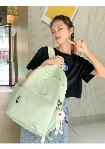 Sırt Kadın Japon Yüksek Değerli Öğrenci Küçük Okul Moda Kız Sırt Rahat Alışveriş Sırt Çantası (Yurt Dışından) modelleri