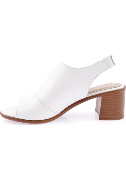 057 Kadın Lastik Detayli Topuklu Sandalet modelleri