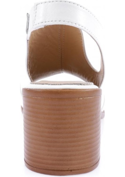 057 Kadın Lastik Detayli Topuklu Sandalet fırsatları