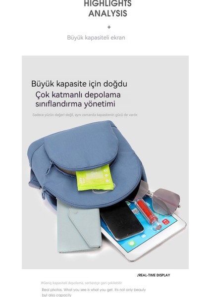 Omuz Kız Kore Küçük Sırt Bed Öğrenci Katı Renk Moda Yabancı Mini Küçük Okul Çantası (Yurt Dışından)