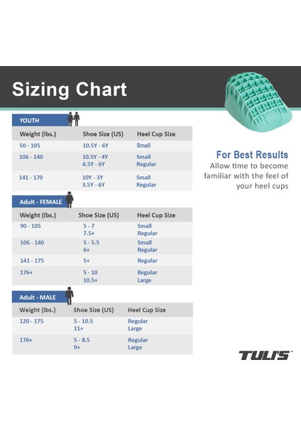 Tuli's Amerikan Malı Topuk Dikeni Topukluk (80 kg Üst)