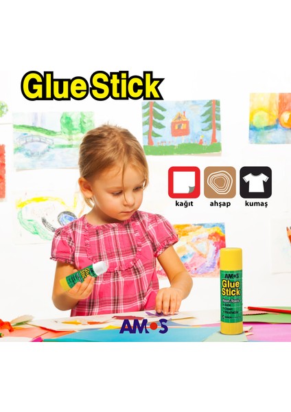 Beyaz Stick Yapıştırıcı 22Gr 20’Li Gsw22