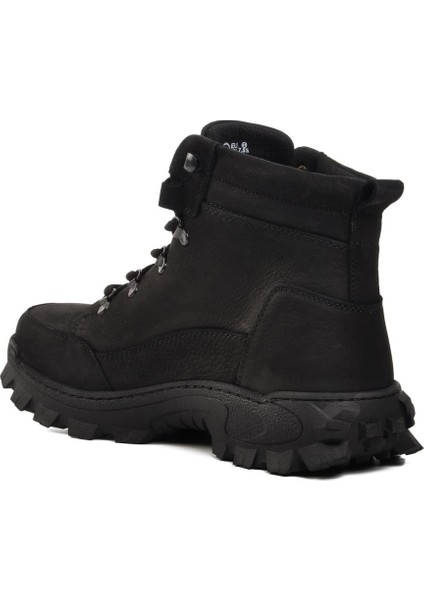 240068 Siyah Nubuk Deri Erkek Outdoor Bot fırsatları