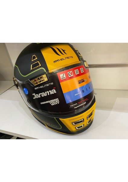 Jarama Baux B6 Mat Yeşil Kask