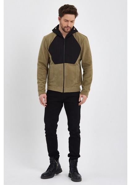 5301 Intersoft Erkek Fermuarlı Kapüşonlu Mont fırsatları