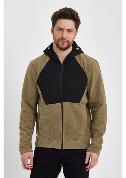 5301 Intersoft Erkek Fermuarlı Kapüşonlu Mont indirimleri
