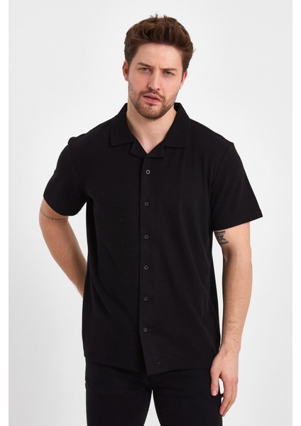2640 Ottoman Comfort Fit Rahat Kesim Yakalı Gömlek fiyatları
