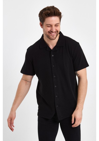 2640 Ottoman Comfort Fit Rahat Kesim Yakalı Gömlek fırsatları