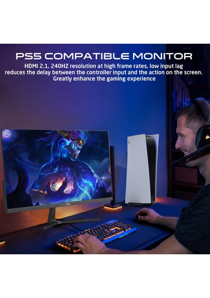 Esports Series GOESP27240VA 27'' Fhd 240hz 1ms Hdmı 2.1 Gaming Monitor