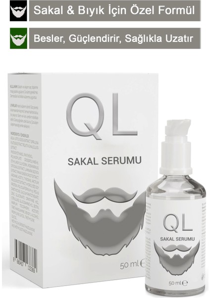 Quality Life Ql Sakal Serumu Premium Serisi