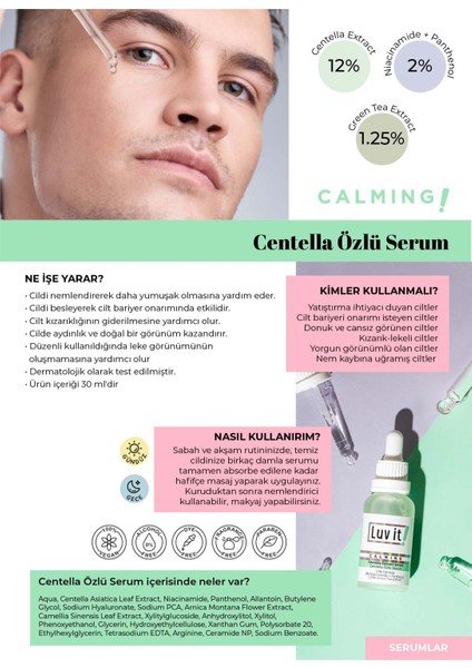 Luv it! Centella Özlü Serum 30 ml