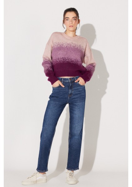 Carol Regular Fit Normal Kesim Yüksek Bel Mavi Esnek Jean Kot Pantolon fiyatları
