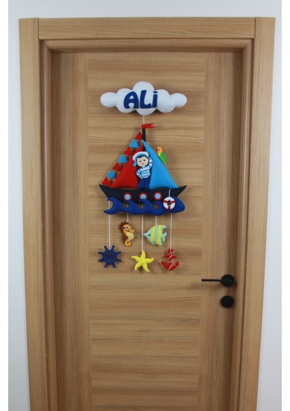 Ali Isimli Denizci Bebek Odası Kapı Süsü fiyatları